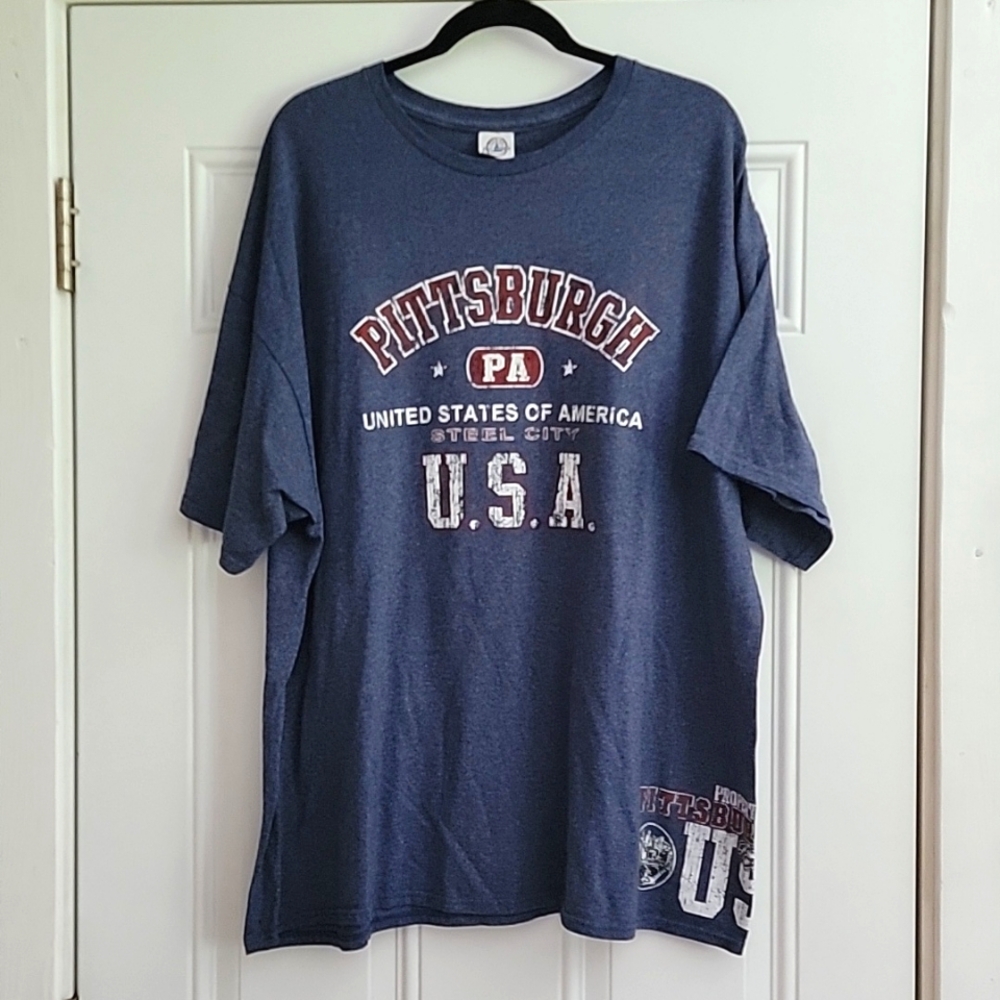 2/$8 Pittsburgh PA Steel City Shirt